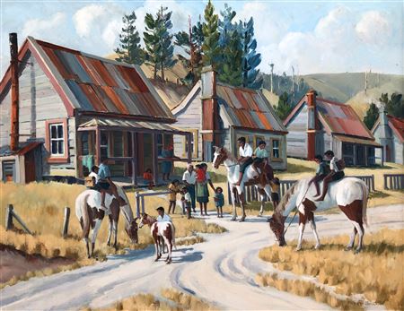 Sample artwork by Peggy Spicer (1908 - 1984), known for architectural subjects, draughtsmanship - View similar artists and auction records