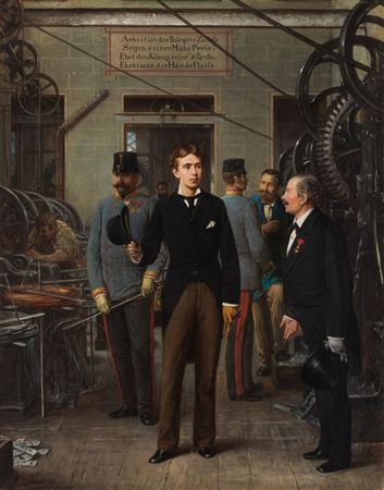 Sample artwork by Rudolf Hausleithner (1840 - 1918), known for painting - View similar artists and auction records