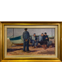 "Pescatori in riposto" 1978