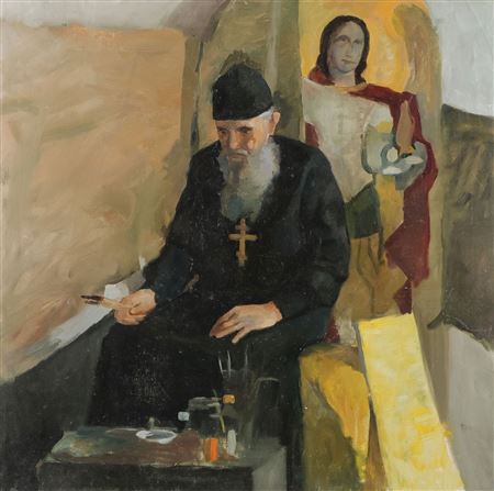 A Monk Icon Painter
