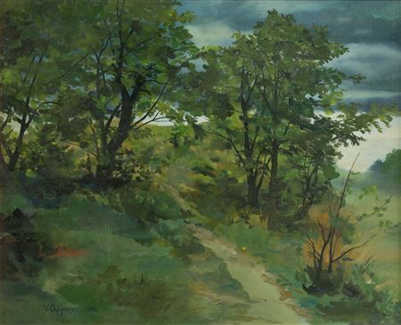 Little wild corner in Bègles, 1996