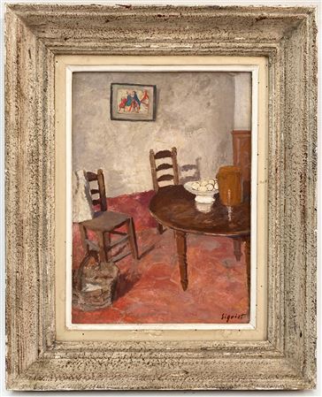 Nature morte aux œufs by Edmond Sigrist - Auction record, sale price, and art valuation. Compare with similar artists and explore comparable artworks.