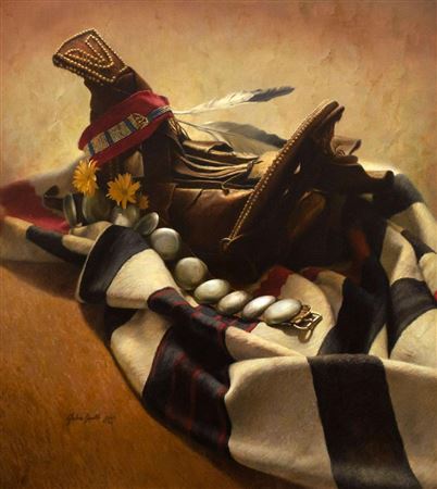 Navajo (Still Life with Saddle), 1983