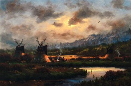 Indian Encampment