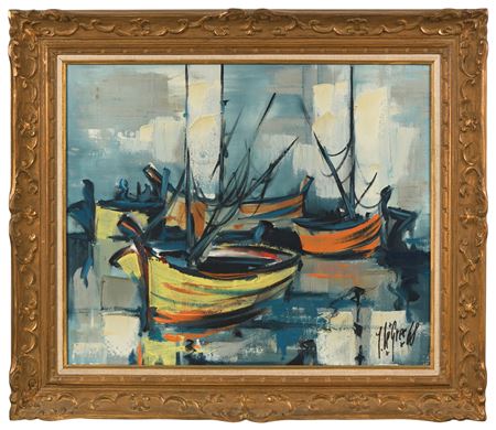 Sample artwork by Jean Le Grec (1935 - 1990), known for painting - View similar artists and auction records