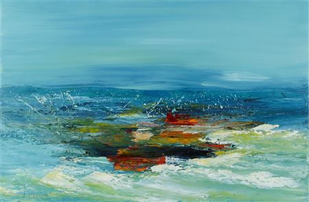 'LA TRAHMER AN COASTLINE' by Vera Gaffney - Auction record, sale price, and art valuation. Compare with similar artists and explore comparable artworks.