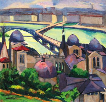Landscape with Margaret Bridge