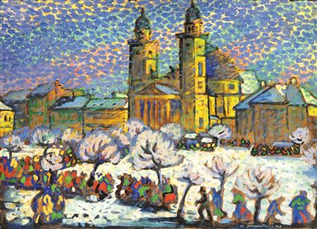 The Market of Satu Mare in Mystical Light