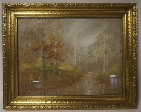 Autumn Wooded Path