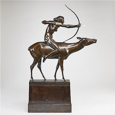 Diana on the deer