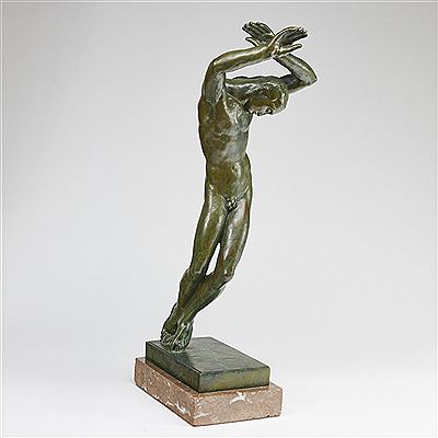 The wounded man