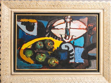 Stillleben mit Früchten by Erich Rockenbach - Auction record, sale price, and art valuation. Compare with similar artists and explore comparable artworks.