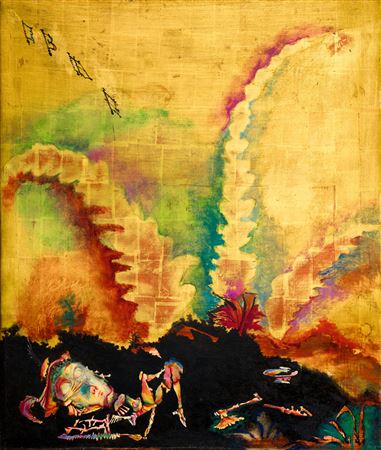 Sample artwork by Aladar Almasy (Born 1946), known for painting - View similar artists and auction records