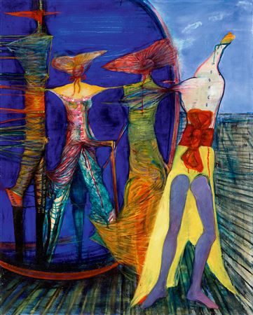 Ballet Dancers (Quartett) by El Kazovszkij - Auction record, sale price, and art valuation. Compare with similar artists and explore comparable artworks.