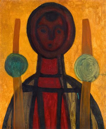 Sample artwork by Lajos Vajda (1908 - 1941), known for painting - View similar artists and auction records