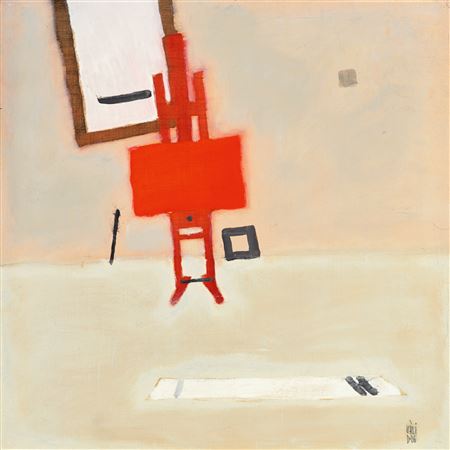 The Red Easel (Atelier to Agnetha Faltskog- A/06/25), 2006