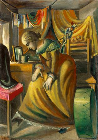 Dressing Room of a Travelling Circus, 1930s
