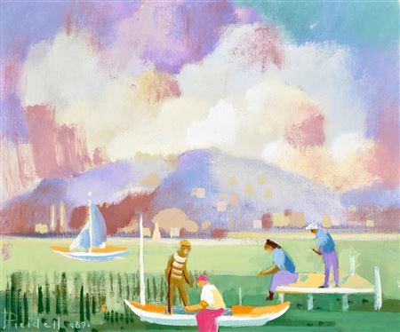 Summer Lights at Lake Balaton, 1987