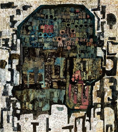 Sample artwork by Lili Orszag (1926 - 1978), known for painting, drawing, and surrealist-symbolic compositions - View similar artists and auction records