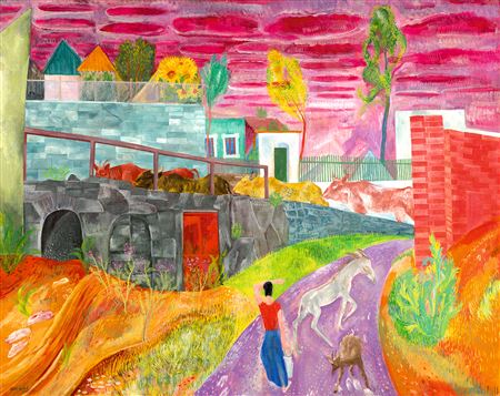 Szamárhill (Szentendre Landscape), 1933 by Jeno Paizs-Goebel - Auction record, sale price, and art valuation. Compare with similar artists and explore comparable artworks.