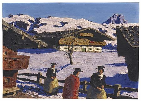 Winter in Tirol, Um 1930