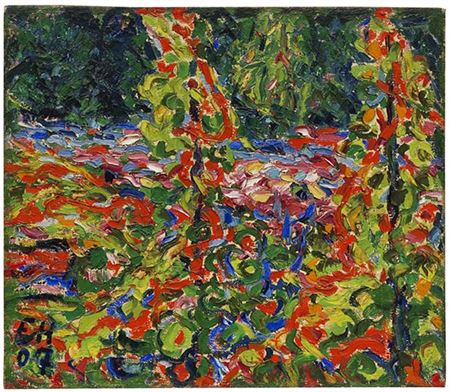 Blühende Kresse, 1907