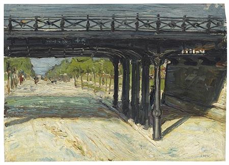 Railway bridge (bridge in Dresden)