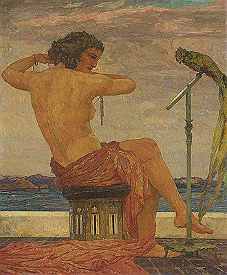 Akt mit Paradiesvogel, Wohl um 1908. by Hans Unger - Auction record, sale price, and art valuation. Compare with similar artists and explore comparable artworks.