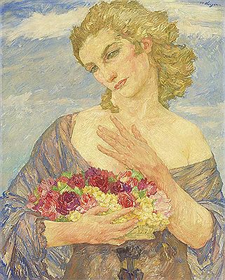 Flora, um 1910.