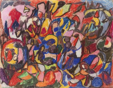 Figures in Landscape , 1920.