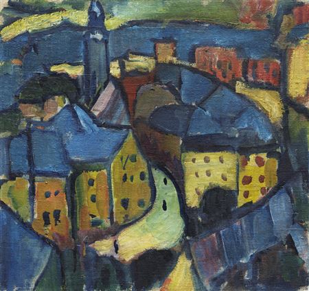 Montjoie (Monschau II) , 1912.