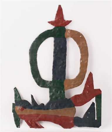 Outsider Art Painted Figure