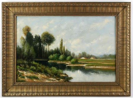 Landscape on River