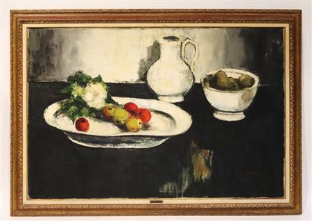 "Nature Morte, Sur La Table Noire"
