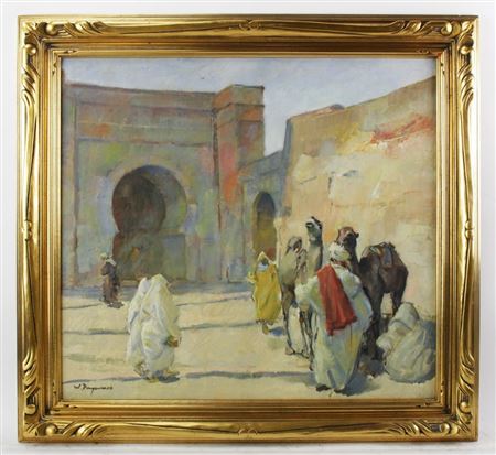 Scene at Rabat Morocco 1948