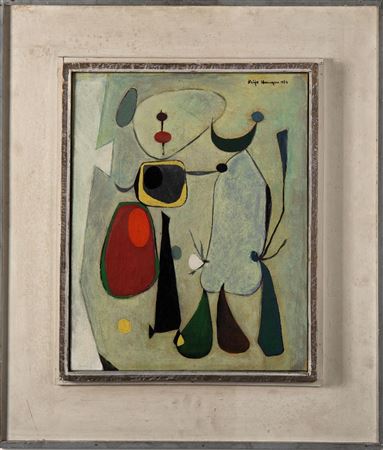 Sample artwork by Heijo Hangen (Born 1927), known for painting - View similar artists and auction records