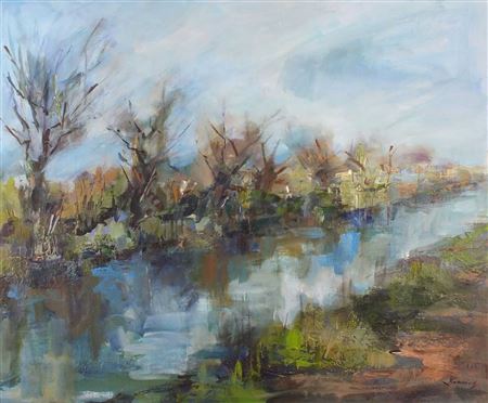 Sample artwork by Joanna Commings (Born 1950), known for painting - View similar artists and auction records