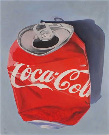 COCA COLA CAN by Jan Merrick Horn - Auction record, sale price, and art valuation. Compare with similar artists and explore comparable artworks.