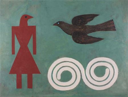 BIRD HEADED GODDESS