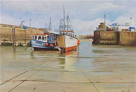 Newquay Harbour, Cornwall 2020 (FH222)