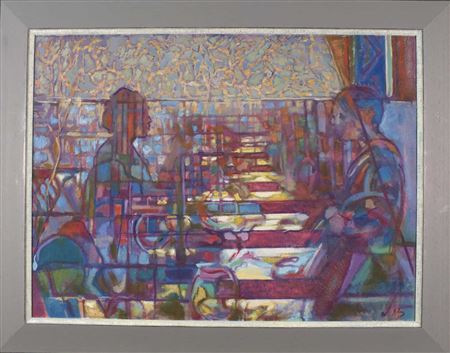Sample artwork by Margaret Dean (Born 1939), known for painting - View similar artists and auction records