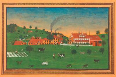 Bleicherei Saum, Herisau by Johann Jakob Heuscher - Auction record, sale price, and art valuation. Compare with similar artists and explore comparable artworks.