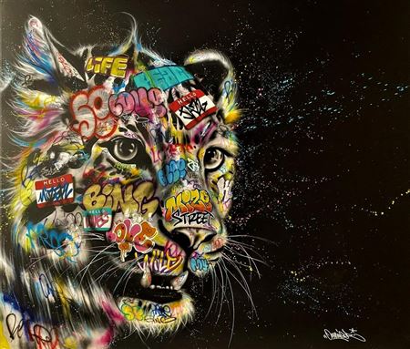 Lynx by Onemizer - Auction record, sale price, and art valuation. Compare with similar artists and explore comparable artworks.