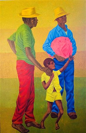 The Brazilians VII, 1982 by Gontran Netto - Auction record, sale price, and art valuation. Compare with similar artists and explore comparable artworks.