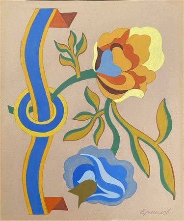 Study for ornamental decoration