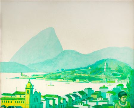 In the Second Reign - Panorama of the City of Rio de Janeiro 1855