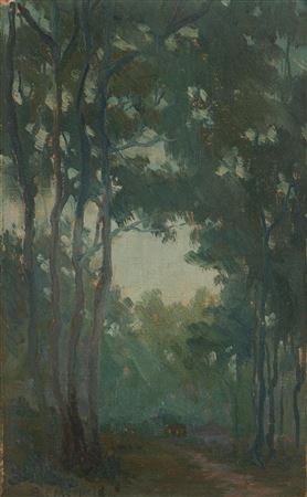 Woodland Landscape by Bertha Elizabeth Merfield - Auction record, sale price, and art valuation. Compare with similar artists and explore comparable artworks.