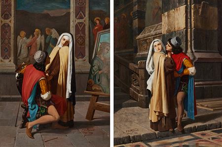 Filippo Lippi Falling in Love with Lucrezia Buti