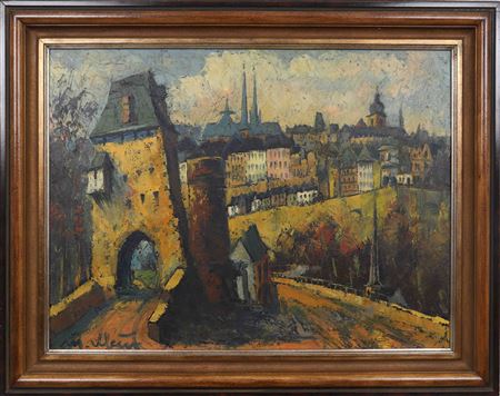 The gate of Trier (Luxembourg city)