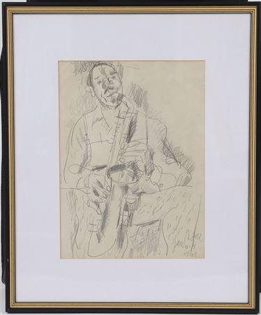 The saxophonist